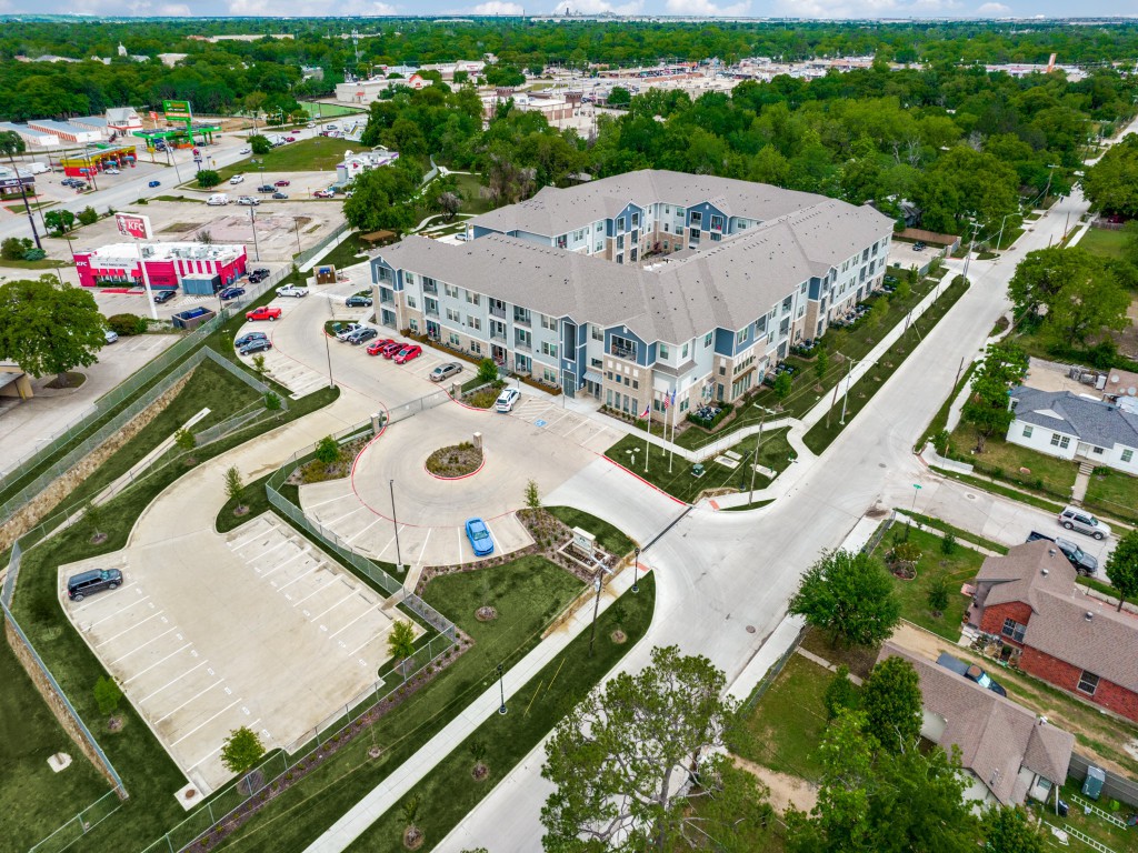 Palladium Fain Street aerial view